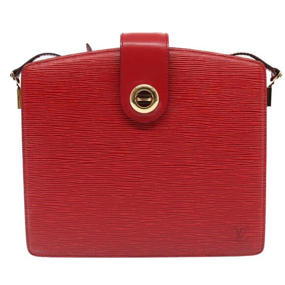 LOUIS VUITTON Epi Capuchin Shoulder Bag Red M52347 - Picture 13 of 16